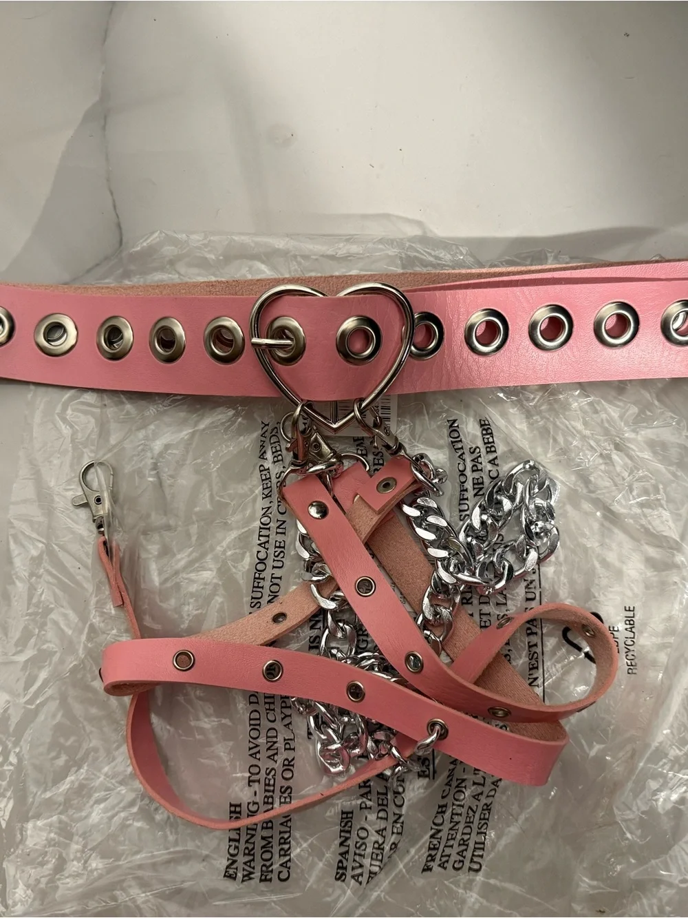 It's Over Babe Grommet Belt